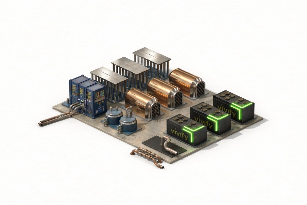 VIVIFY Clean Air Technology modular energy system for emissions control and infrastructure modernization