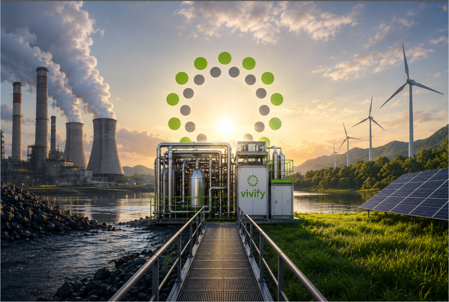 VIVIFY infrastructure technology representing reliable, modern energy systems